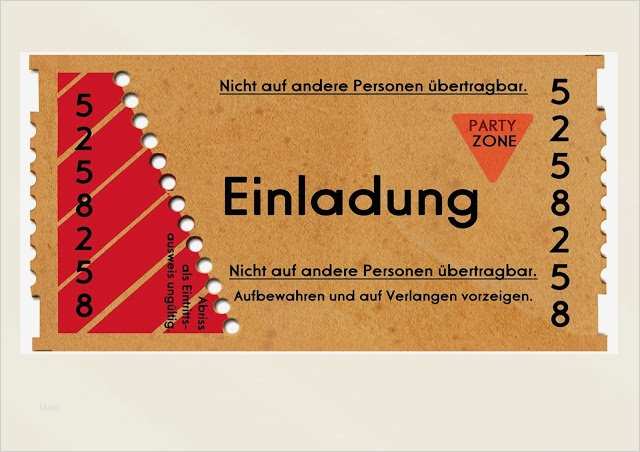 Eintrittskarte Geburtstag Vorlage Schön 30 Einladungskarten Geburtstag Einladung • Eintrittskarte