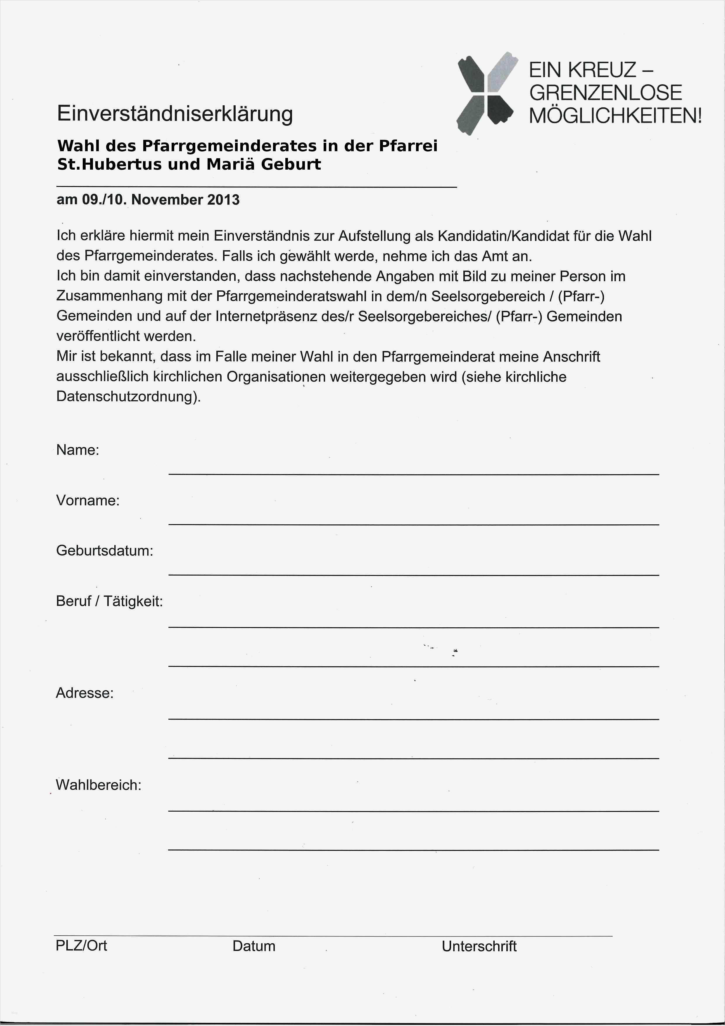 Einverständniserklärung Fotos Kindergarten Vorlage Cool St Mariä Geburt Pfarrgemeinderat Christen Am Rhein