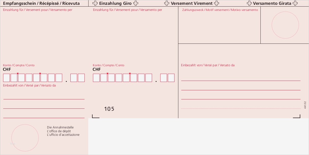Einzahlungsschein Schweiz Vorlage Best Of Einzahlungsscheine – Vereinsverwaltung