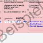 Einzahlungsschein Schweiz Vorlage Erstaunlich Zahlungsinformationen