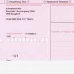 Einzahlungsschein Schweiz Vorlage Genial Fein Einzahlungsschein Vorlage Zeitgenössisch Bilder Für