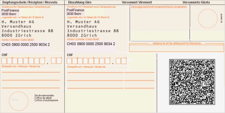 Einzahlungsschein Schweiz Vorlage Schönste Vorgedruckte Oder Selbstgedruckte Einzahlungsscheine Run