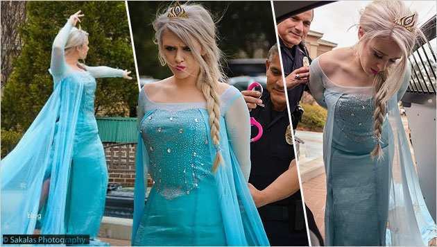 Elsa Krone Vorlage Inspiration Kriminell Kalt Eiskönigin Elsa In Usa Verhaftet