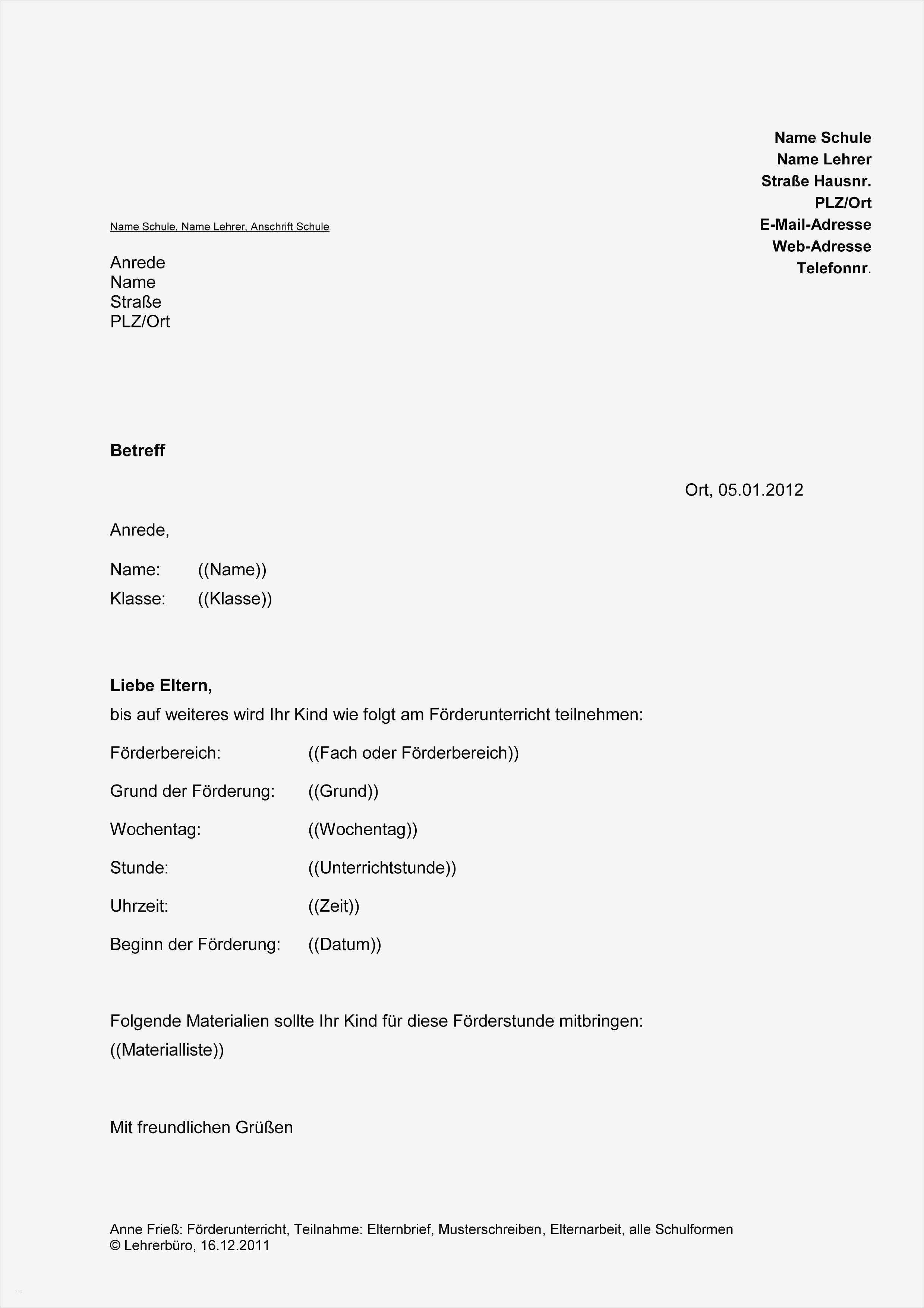 Elternbrief Klassenkasse Vorlage Erstaunlich Arbeitshilfen · Grundschule · Lehrerbüro