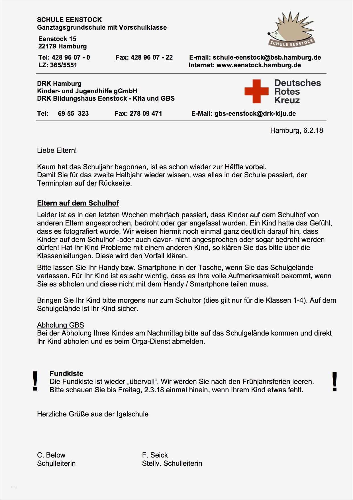 Elternbrief Vorlage Ausflug Hübsch Elternbriefe