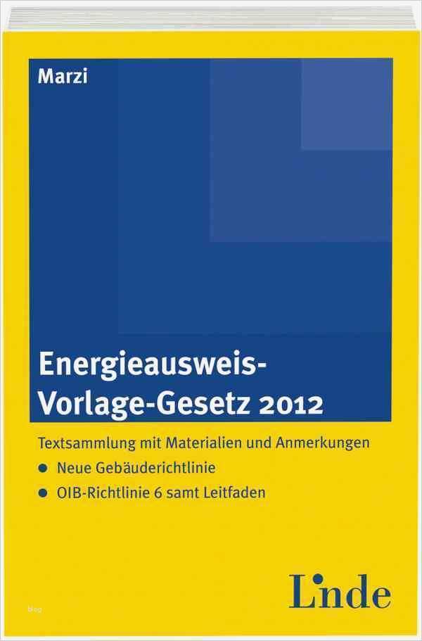 Energieausweis Vorlage Gesetz 2012