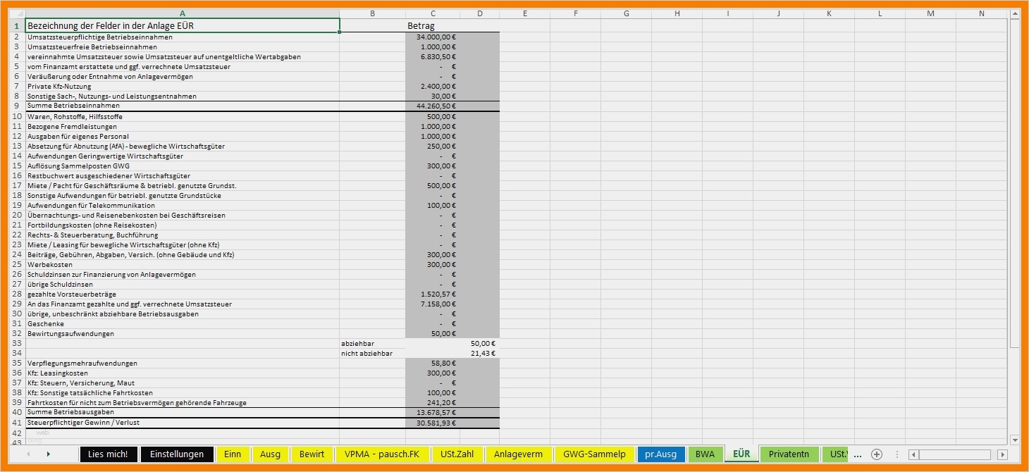 Energieausweis Excel Vorlage Großartig 11 Eür Excel Vorlage