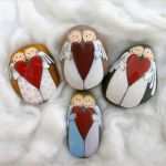 Engel Zeichnungen Vorlagen Neu Bemalte Steine Ihre Zeit Für Kreative Beschäftigungen