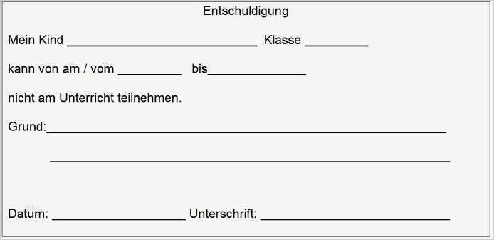 Entschuldigung Schule Vorlage Word Erstaunlich Entschuldigungen Mein Kind ist Krank sommerrain Schules