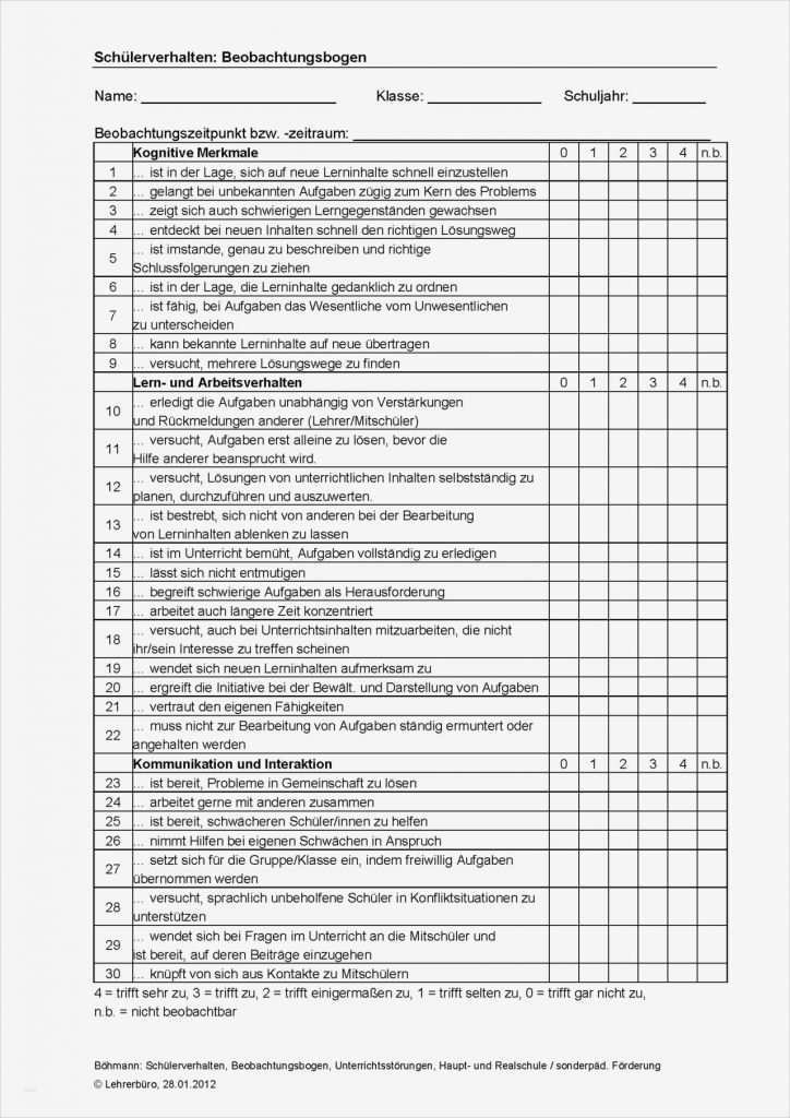 Entwicklungsbogen Kindergarten Vorlage Elegant Schwerpunkte · Lehrerbüro