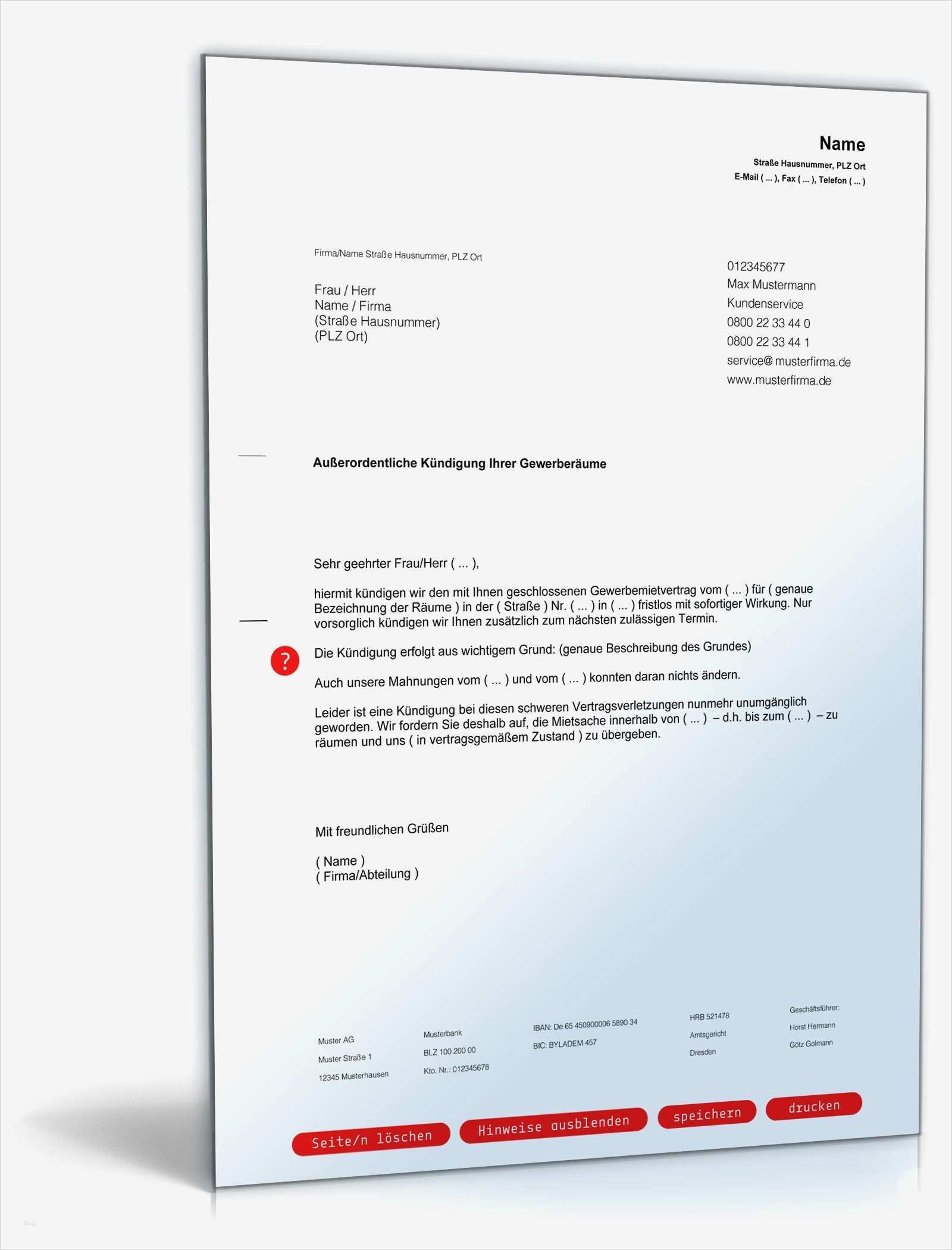 Ergo Direkt Zahnzusatzversicherung Kündigung Vorlage Genial Fristlose Kündigung Vorlage