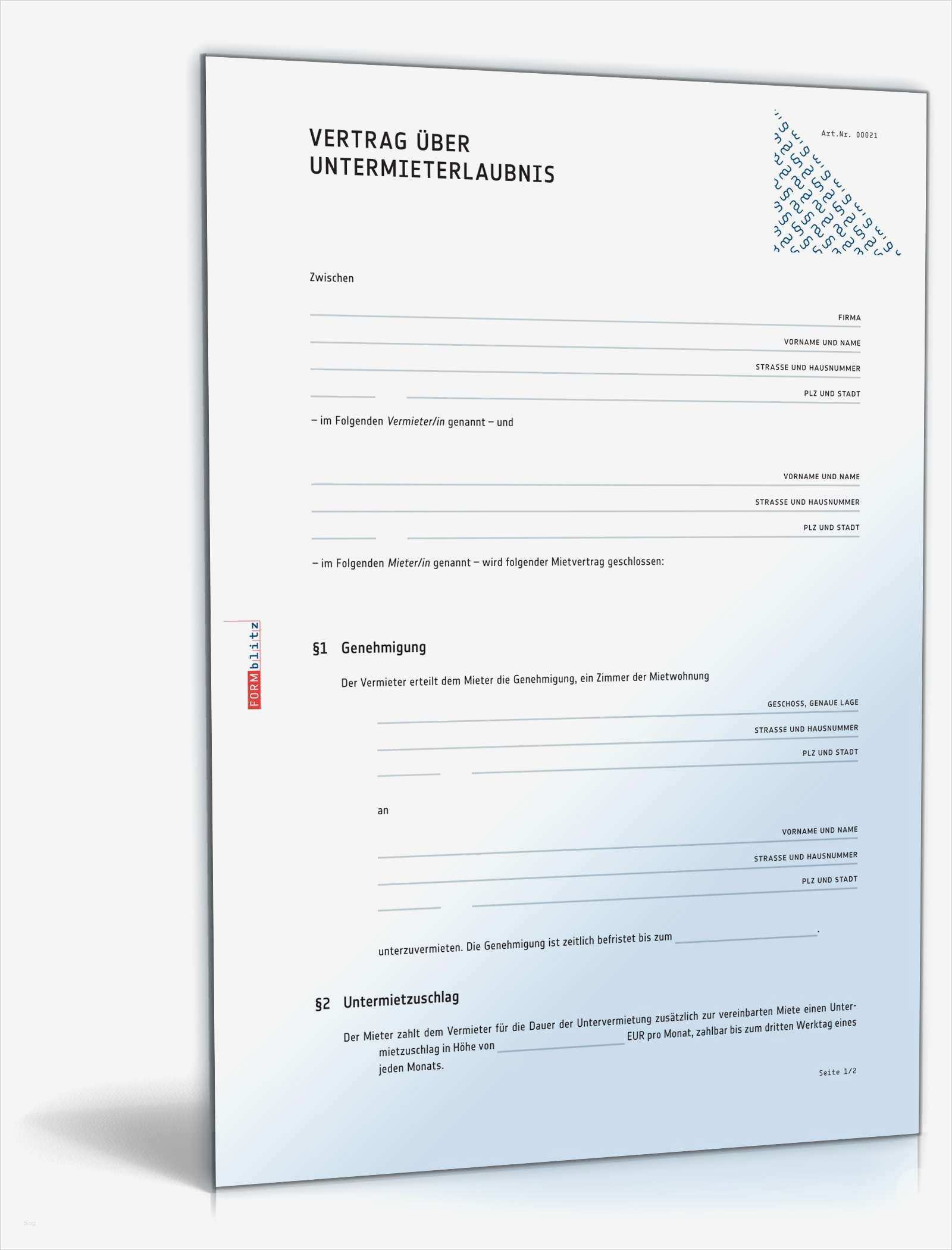 Erlaubnis Untervermietung Vorlage Süß Untermieterlaubnis