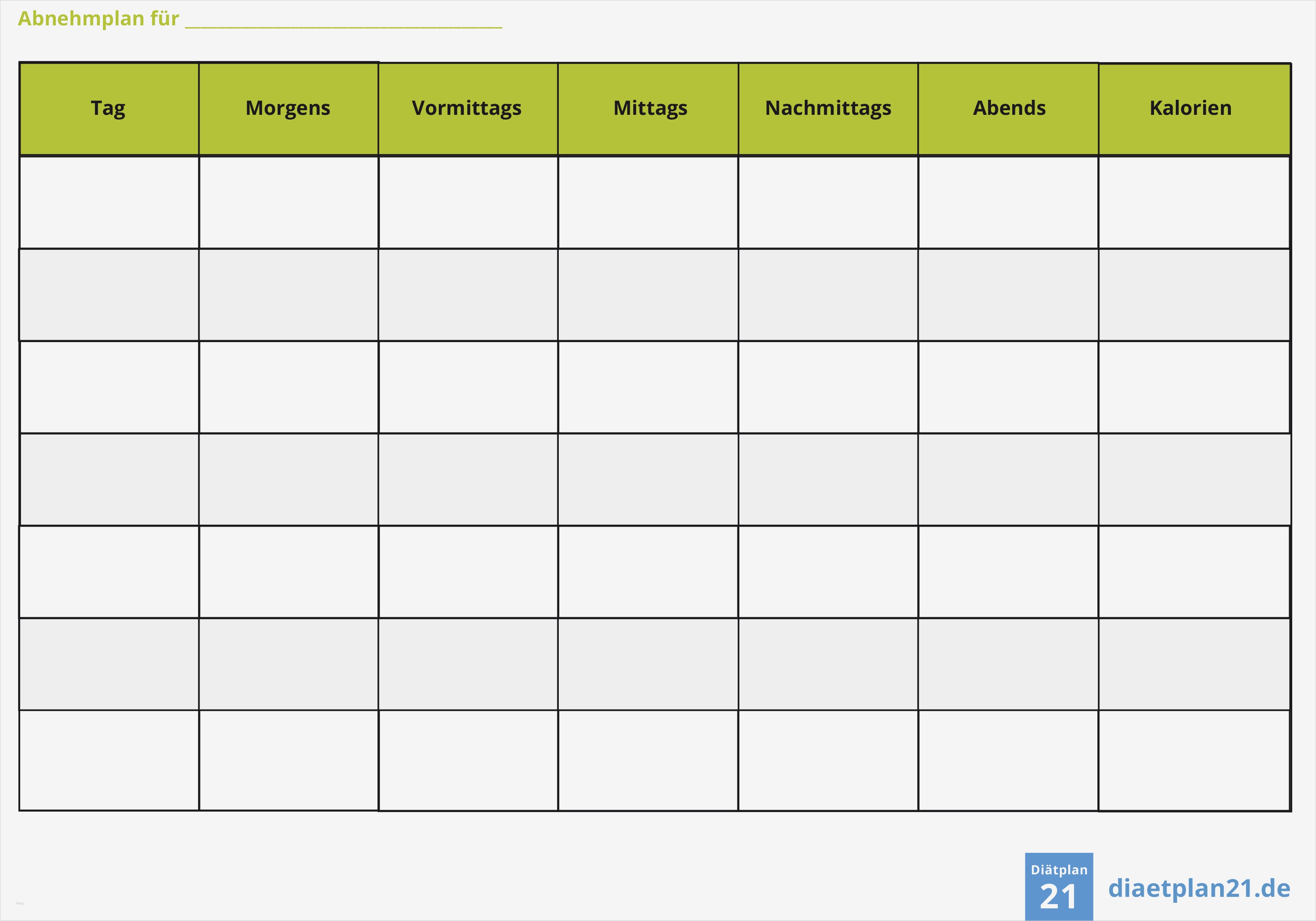 Ernährungsplan Woche Vorlage Wunderbar Abnehmplan Für 21 Tage so Geht Es Einfacher Ohne Sport