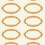 Etikett Vorlage Vintage Bewundernswert Etiketten Blanko Oval
