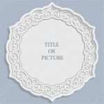 Etikett Vorlage Vintage Erstaunlich Vektor Runde Etikett Vintage Rahmen Für Eine Inschrift