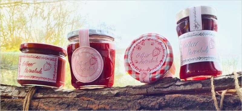 Etiketten Marmelade Vorlage Großartig Erdbeere