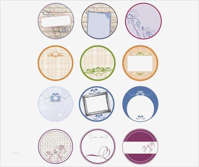 Etiketten Vorlage Rund Best Of Etiketten