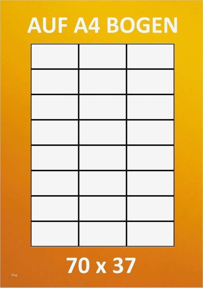 Etiketten Vorlagen 70 X 37 Mm Cool Etiketten 70 X 37 Mm Auf A4 Bogen Selbstklebend Beste 70 G