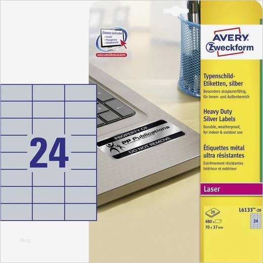 Etiketten Vorlagen 70 X 37 Mm Neu Avery Zweckform L6133 20 Etiketten A4 70 X 37 Mm