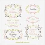 Etiketten Vorlagen Download Kostenlos Elegant Hand Gezeichnet Hochzeit Etiketten Sammlung