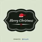 Etiketten Vorlagen Weihnachten Kostenlos Schönste Frohe Weihnachten Mit Hut Weihnachten In Der Oberen