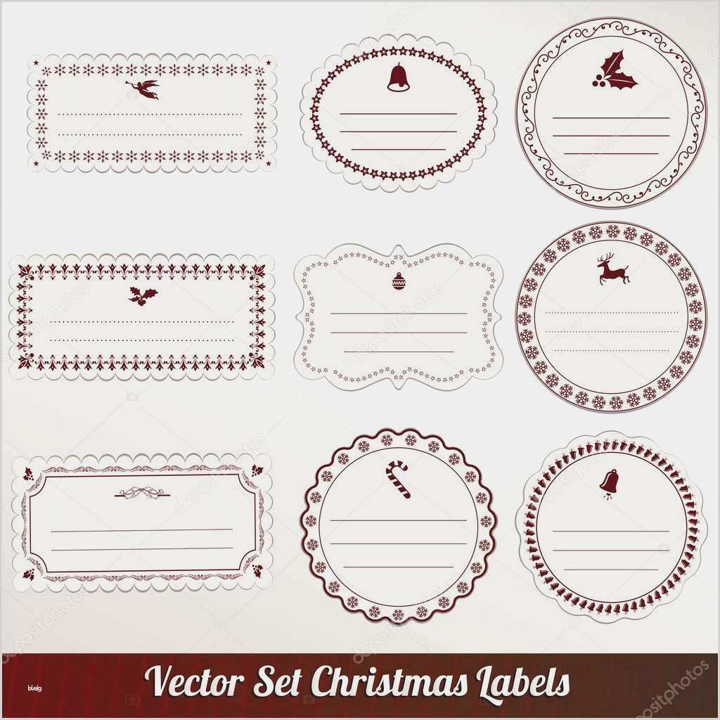 Etiketten Vorlagen Weihnachten Kostenlos Schönste Nett Etiketten Vorlagen Zeitgenössisch Vorlagen Ideen