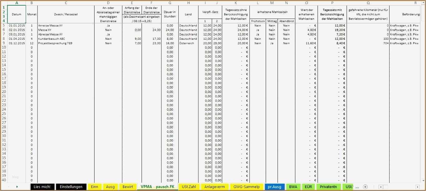 Eür Vorlage Excel Kostenlos Bewundernswert 19 Buchhaltung Vorlage Excel Kostenlos Vorlagen123