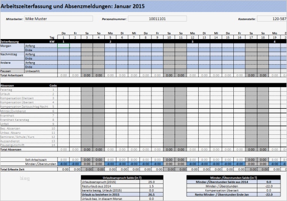 Excel Arbeitszeiterfassung Vorlage Bewundernswert Excel Arbeitszeiterfassung Vorlage 2015