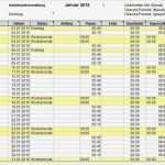 Excel Arbeitszeiterfassung Vorlage Luxus Excel Vorlagen