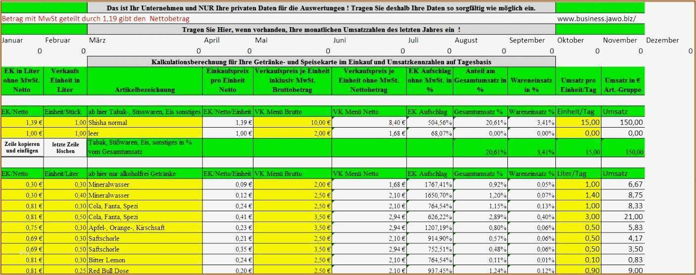Excel Vorlage Kalkulation Beste 11 Kalkulation Excel Vorlage Vorlagen123 Vorlagen123