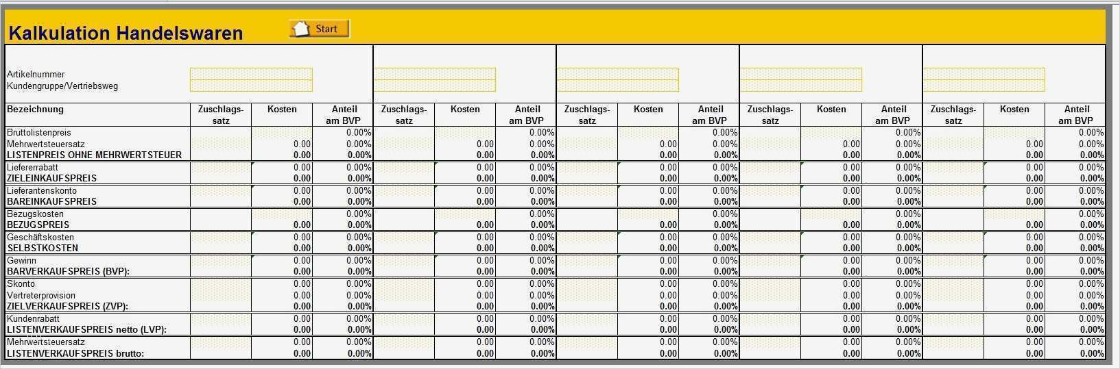 Excel Vorlage Kalkulation Wunderbar Charmant Kalkulationstabelle Bilder Entry Level Resume