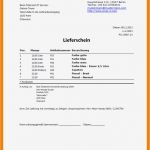 Excel Vorlage Lieferschein Schön 5 Lieferschein Vorlage