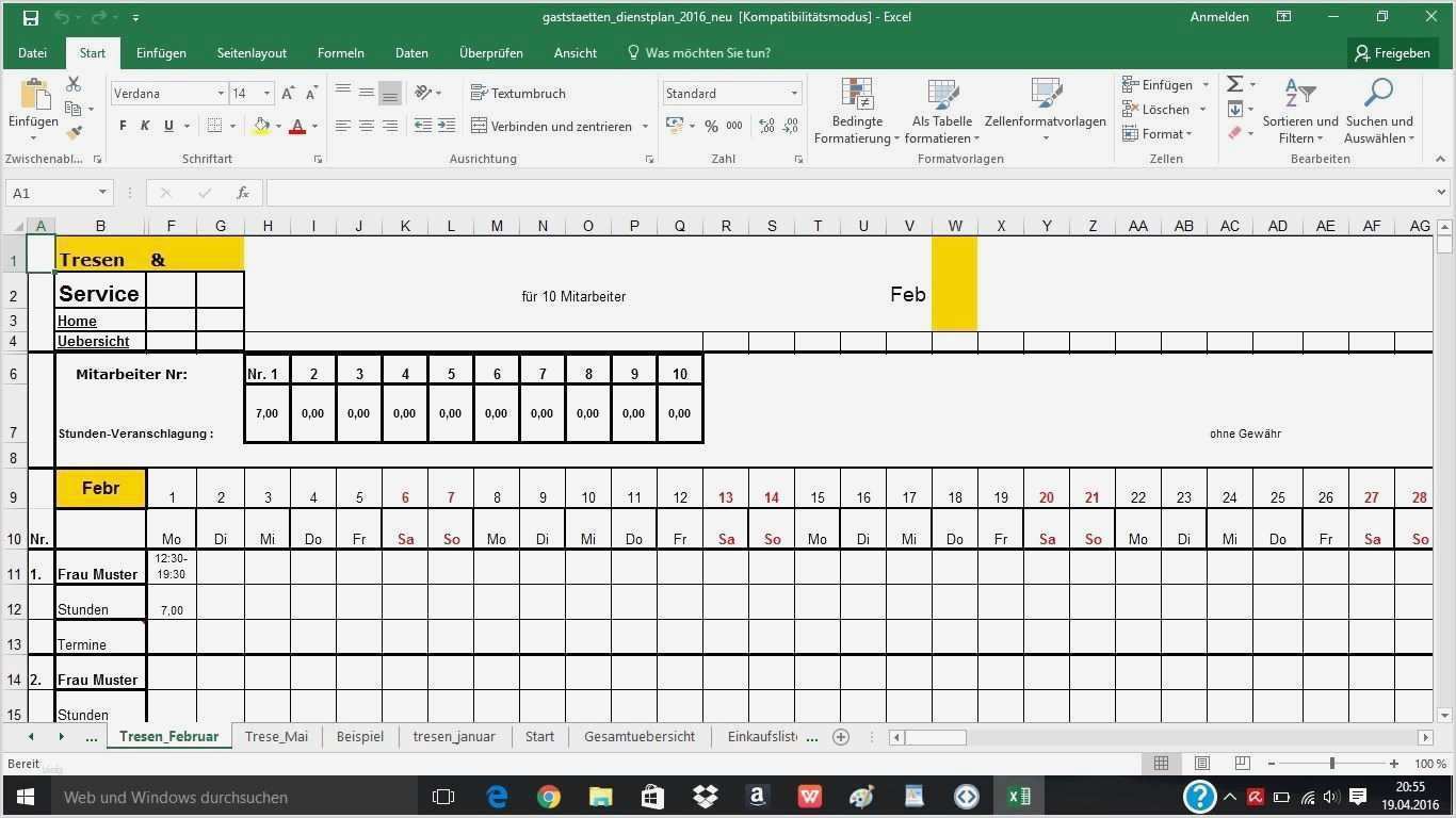 Stundenzettel Excel Vorlage Kostenlos 2016 Student Loan