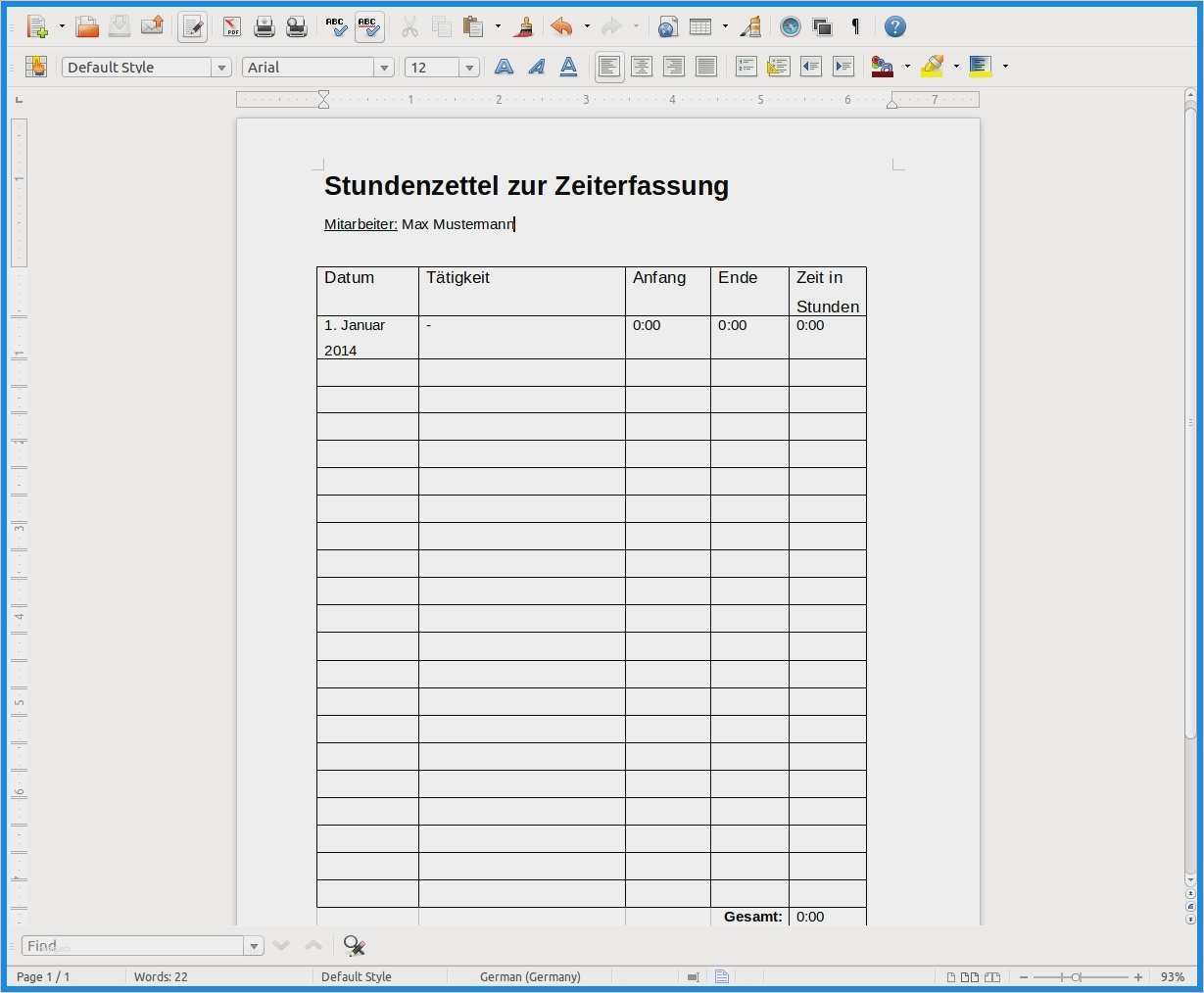 Excel Vorlage Stundenzettel Süß Erfreut Berater Stundenzettel Vorlage Bilder Entry Level