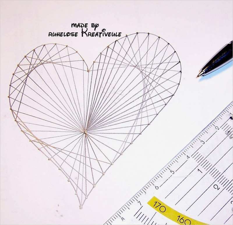 Fadengrafik Vorlagen Kostenlos Herz Gut Fadengrafik
