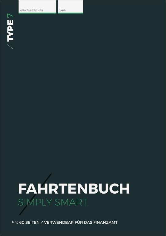 Fahrtenbuch Für Finanzamt Vorlage Erstaunlich Type 7 Premium Fahrtenbuch Din A5 60 Seiten Für