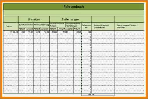 Fahrtenbuch Vorlage Finanzamt Pdf Inspiration 12 Fahrtenbuch Vorlage