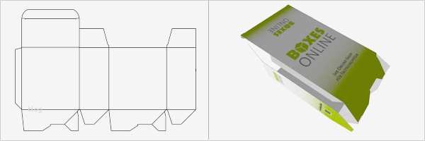 Faltschachtel Vorlage Pdf Cool Boxesine