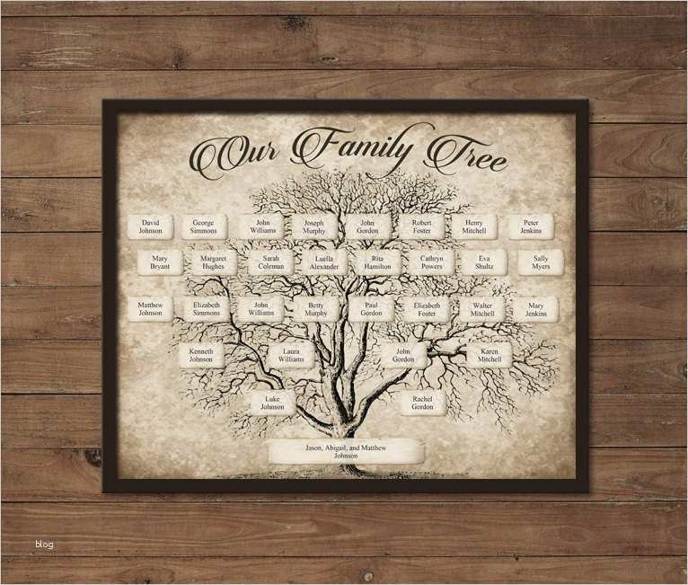 Family Tree Vorlage Luxus Custom Family Tree Printable 5 Generation Template Instant