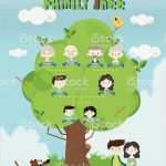 Family Tree Vorlage Neu Stammbaum Vorlage Infografiken Vektor Illustrationen Stock