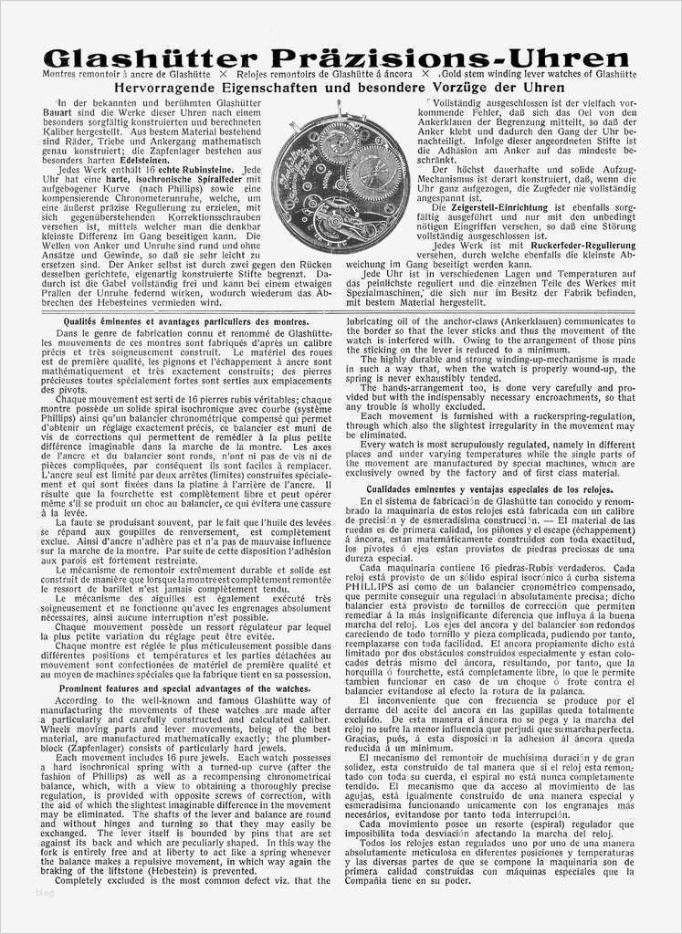 Fasson Etiketten Vorlagen Neu Glashütter Präzisions Uhren Fabrik Aktiengesellschaft