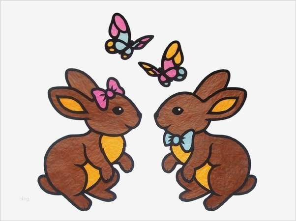 Fensterbilder tonkarton Vorlagen Cool Fensterbild "osterhasen" – Bastelvorlagen Mit Anleitung