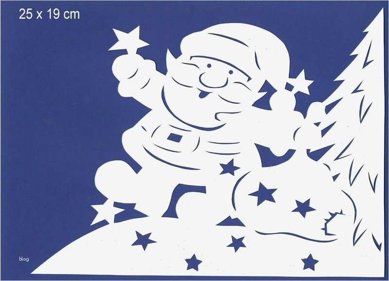Fensterbilder tonkarton Vorlagen Erstaunlich Fensterbild Filigran "weihnachtsmann Mit Tanne