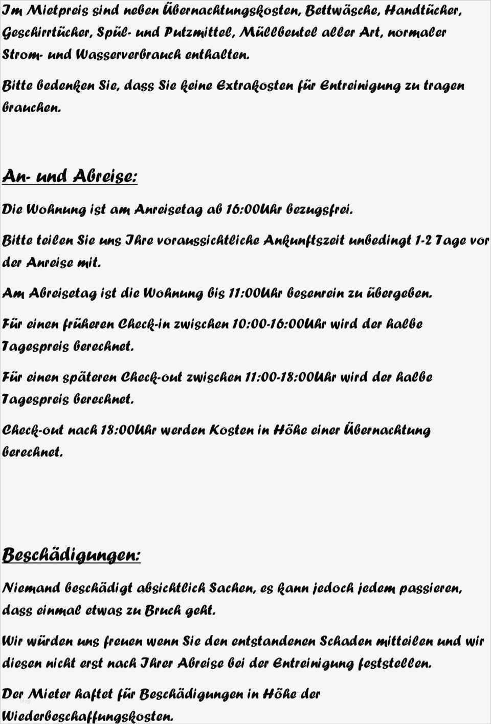HAUSORDNUNG AGB Der Ferienwohnung Reichert Pleisweiler