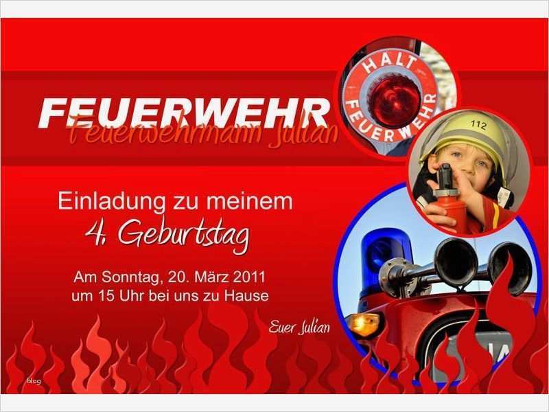 Feuerwehrmann Sam Vorlage Best Of Einladungskarte Kindergeburtstag Feuerwehr Basteln