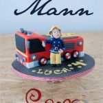 Feuerwehrmann Sam Vorlage Schönste Feuerwehrtorte Aus Fondant