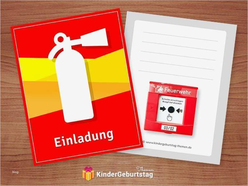 Feuerwehrmann Sam Vorlage Wunderbar Einladungskarten Feuerwehr Zur Kinderparty Kostenlose