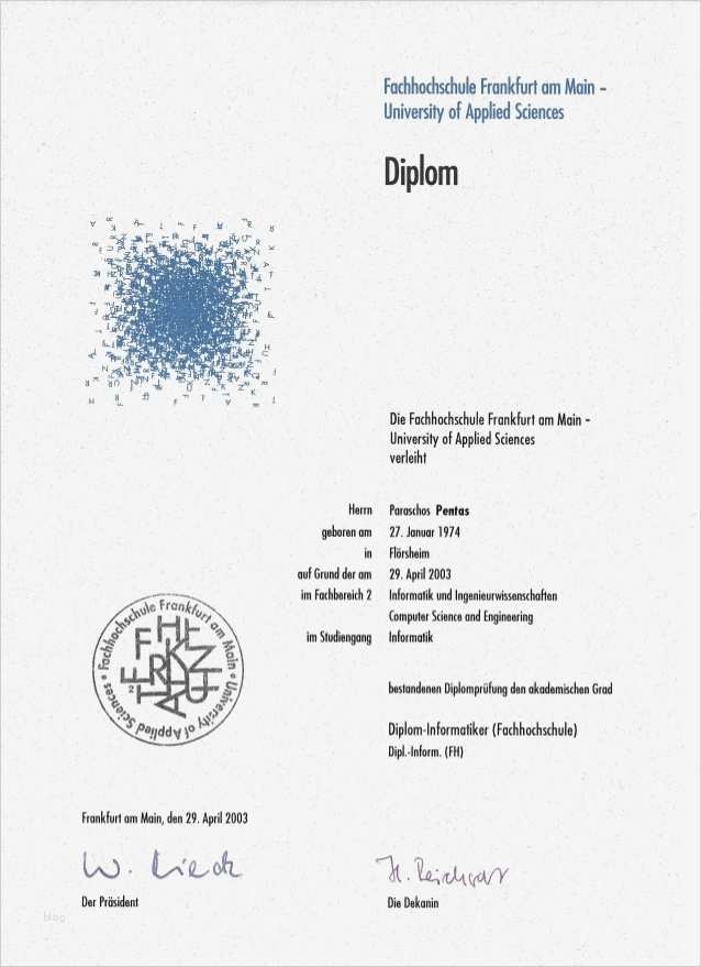 Fh Frankfurt Powerpoint Vorlage Elegant Diplom