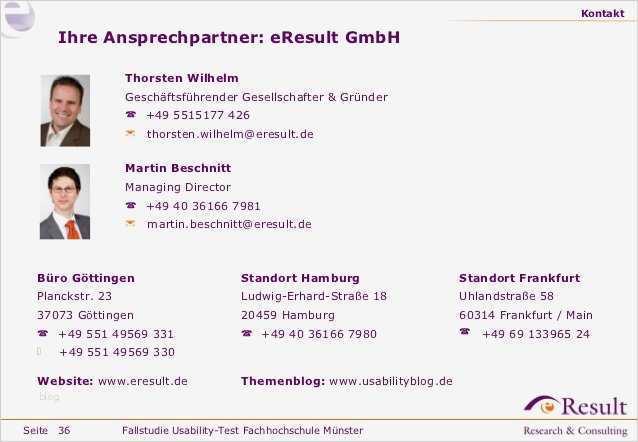 Fh Münster Powerpoint Vorlage Elegant Fallstu Usability Test Fh Münster
