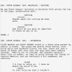 Film Script Vorlage Inspiration Writing Ics Scripting Programs